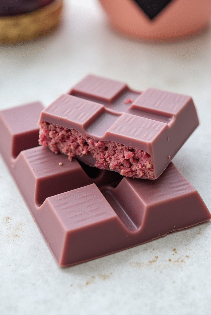Ruby Chocolate made